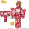  Azone Pureneemo PNS Yukata set Young girl cherry tree Red Blythe Obitsu 1/6 