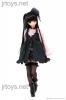  Azone Doll Pureneemo Direct Store Limited Sahras Pink! Pink a la mode Yuzuha Black x Pink 1/6 Fashion Doll 