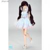  Volks HTDP Kyoto 12 Dollfie Dream Blue Check Dress Set DDS DD L Bust DDdy 