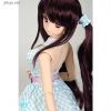  Volks HTDP Kyoto 12 Dollfie Dream Blue Check Dress Set DDS DD L Bust DDdy 