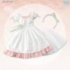  Volks HTDP Kyoto 12 Limited Dollfie Dream White Check Dress Set DDS DD SS/S Bust 