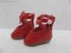  Japan High Quantity Red Ribbon shoes D8 fits blythe barbie licca momoko doll 1/6 doll 