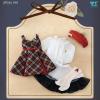  Volks Oct Collection 2015 Super Dollfie Girly Plaid Dress Set Mini MSD SDM MDD 