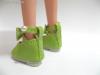  Japan High Quantity Green Ribbon shoes D8 fits blythe barbie licca momoko doll 1/6 doll 