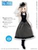  Azone 50cm Black Raven Clothing Nocturne Dress Set Black x White Obitsu AZO2 