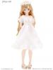  Azone Pureneemo PNM Flower Crown Dress Set White 1/6 Obitsu Blythe Pullip Momoko 