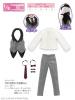  Azone Pureneemo PNXS Boys Butler Set Grey Blythe Dal 1/6 Obitsu 