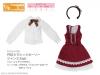  Azone Pureneemo PNS Classic Girly Jumper Skirt Set Red x Brown Obitsu 