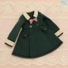  Volks Feb Collection 2017 Super Dollfie Outfits Retro Coat Mini Deep Green MSD SDM MDD 