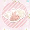  Volks HTDP Kyoto 14 Super Dollfie Halter-Neck Dress Set Mini Pink MSD MDD DDP 