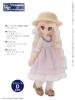  Azone Picconeemo D Outfits Lace Ribbon Straw Hat Ivory 4"-5" size doll heads 