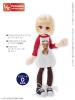  Azone Picconeemo Outfits Animal Raglan Dress Red x White fit 1/12 fashion dolls 
