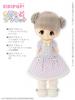  Azone Kikipop! Kinoko Planet Ribbon Frill Blouse Purple Pureneemo XS 