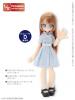  Azone Picconeemo Ribbon Belt Sailor One-piece Dress Light Blue 1/12 Fashion Doll 