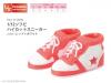  Azone Picconeemo S/M Soft Vinyl High Cut Sneakers Red x White 1/12 Fashion Doll 