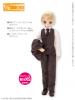  Azone Pureneemo Outfits PNXS Three Pieces Suits Set Brown Blythe 1/6 Obitsu 