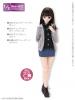  Azone AZO2 Outfits Nekomimi Hood Parka Grey Obitsu 48/50cm MSD MDD 