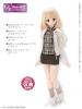  Azone AZO2 Outfits Nekomimi Hood Parka Off White Obitsu 48/50cm MSD MDD 
