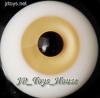  Glass Eye 16 mm Very Light Yellow fits MSD DOT VOLKS LUTS Lati 1/4 