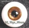  Glass Eye 12 mm Shiny Golden fits YOSD DOB VOLKS LUTS Lati 1/6 