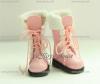  Japan High quantity D71 Brown Fur Martin Boots fits blythe barbie licca momoko 1/6 scale Doll 