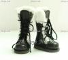  Japan High quantity D71 Black Fur Martin Boots D71 fits blythe barbie licca momoko 1/6 scale Doll 