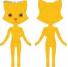 Petworks Odeco Hadakanbou no Nikki Cat Nude Doll 005 