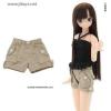  Azone Pure Neemo Sahras a la mode Short Pants (Khaki)Blythe Pullip Momoko 