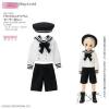  Azone Pure Neemo Gymnasium Sailor Suit Set (Black x Off-white) (Fashion Doll)Blythe Pullip Momoko 