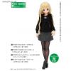  Azone Pure Neemo Frill Color Blouse (White) (Fashion Doll)Blythe Pullip Momoko 