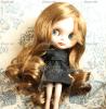  Blythe Doll Wigs - Brown Big Curl Long Hair 